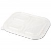 LID for 3-Compartment Wheatstraw Tray