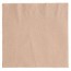 2-Ply Natural Kraft Compostable Napkins 6'5" folded