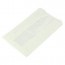 6 x 10" White Glassine Hot Bag with Compostable Clear Window 