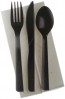 Black EcoProducts Recycled Meal Kits with Napkin, Recyclable