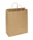 100% Recycled Paper Shopping Bags, 16" x 6" x 19"