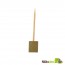 Single Prong Bamboo Skewer with Block End - 3.94 in.