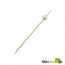 Bamboo Pick with While Pearl - 4.75 in.