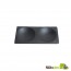 Mini Black Bamboo Plate 2 Compartments - 4.7" x 2.4"