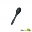 Bamboo Mini Spoon Black - 3.54"