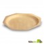Octagonal Wooden Plate - 9 in.