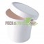 VENTED LID FOR 8 oz. Mini White Soup Cup - Case of 500