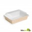 Brown Paper Salad Box - 6.7 x 4.8 x 1.8 in.