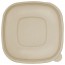 48oz Compostable Square Plant Fiber LID