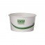 12oz Green Stripe Paper Food Containers EcoProducts
