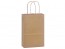 100% Recycled Paper Shopping Bags, 5.5" x 3.25" x 8"