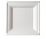 8" Premium Sugarcane Biodegradable Square Plates