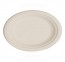 10" x 8" Oval Bagasse Platter
