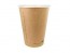 10 oz. Kraft Compostable Hot Cup