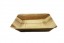 7" Compostable Square Rimmed Palm Plate