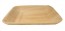 10" Compostable Square Rimmed Palm Plate
