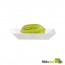 "Eco-Design" Sugarcane Plate - 6.6 x 5.1 in.