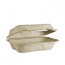 36oz Plant Fiber Biodegradable Clamshell Box