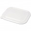 Clear Compostable Lid for Wheatstraw Small Entree Tray