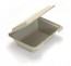 36oz Plant Fiber Biodegradable Clamshell Box