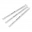8.25" x 5mm Wrapped ECO Compostable Straws Green Stripe